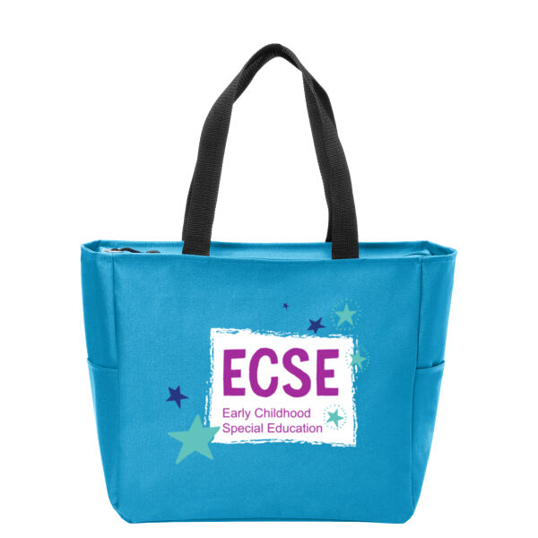 Port Authority® Essential Zip Tote - Printed Logos **Add Name For $5** Thumbnail