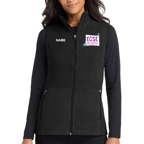 Port Authority® Women's Accord Microfleece Vest - Embroidered Logo **Add Name for $5! ** Thumbnail