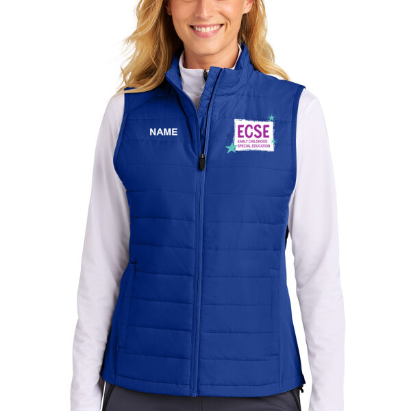 Sport-Tek® Women’s Teknical Hybrid Vest - Embroidered Logos **Add Name For $5** Thumbnail