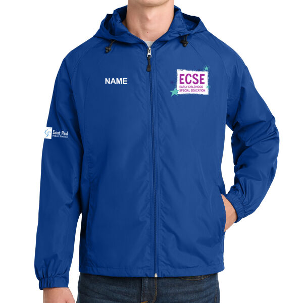 Sport-Tek® Hooded Raglan Jacket - Embroidered Logos **Add Name For $5** Thumbnail