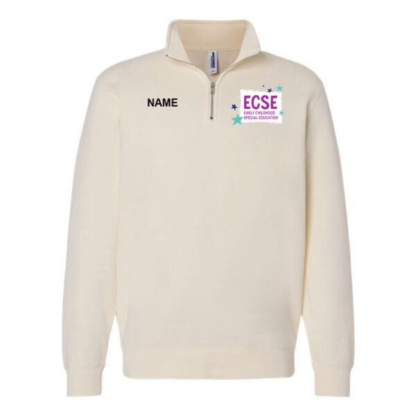 Independent Trading Co. - Unisex Midweight Quarter-Zip Pullover - Embroidered & Printed Logos **Add Name for $5! ** Thumbnail