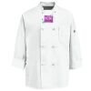 Eight Knot Button Chef Coat with Thermometer Pocket Thumbnail